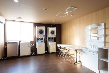 Coin-operated laundry facilities